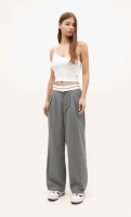 New Stradivarius Women's Trousers With Turn-down Waist. Size 6