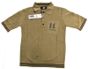 New Boys Size 14 (162cm) | KARL LAGERFELD Boys Beige Logo Polo Shirt | Retails for Over $180! - 2