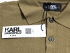 New Boys Size 14 (162cm) | KARL LAGERFELD Boys Beige Logo Polo Shirt | Retails for Over $180! - 3