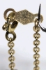 Gorgeous Bezel Set Agate in 1/28 18K GF Setting on 14K Gold Chain 20" Long - 7