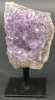 Gorgeous Amethyst Piece on Stand | Brazil | 2" x 1.25" x 3.75" (Excluding Stand) - 2