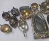 Large silver Plate Lot Largest Piece 15" - 2