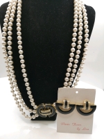 Paris Fever Matching Necklace & Earring Set