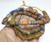 Sand Cast African Trade Beads / Money Necklace | Approx 26" Long - 5