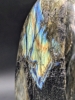 Large Gorgeous Piece of Polished Labradorite | Madagascar | 4.75" x 3.75" x 1.5" / Approx 1kg - 2