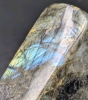 Large Gorgeous Piece of Polished Labradorite | Madagascar | 4.75" x 3.75" x 1.5" / Approx 1kg - 3