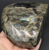 Large Gorgeous Piece of Polished Labradorite | Madagascar | 4.75" x 3.75" x 1.5" / Approx 1kg - 5