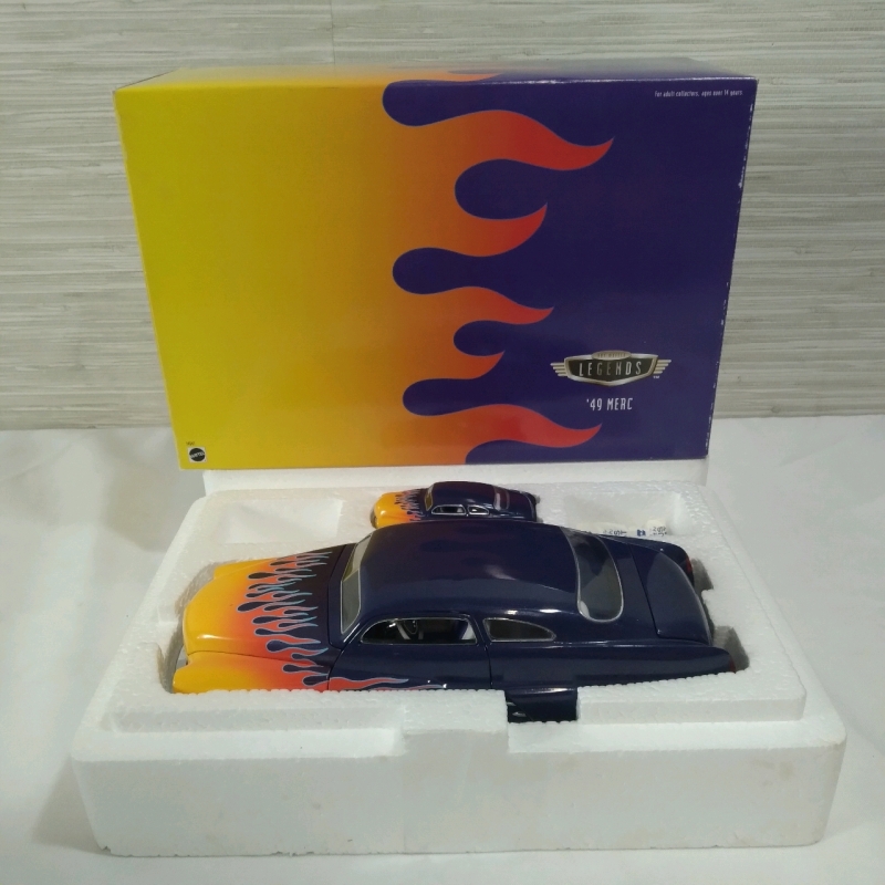 1996 Hot Wheels Legends 49 Merc 3" Mini Hot wheel & 8 " Hot wheel