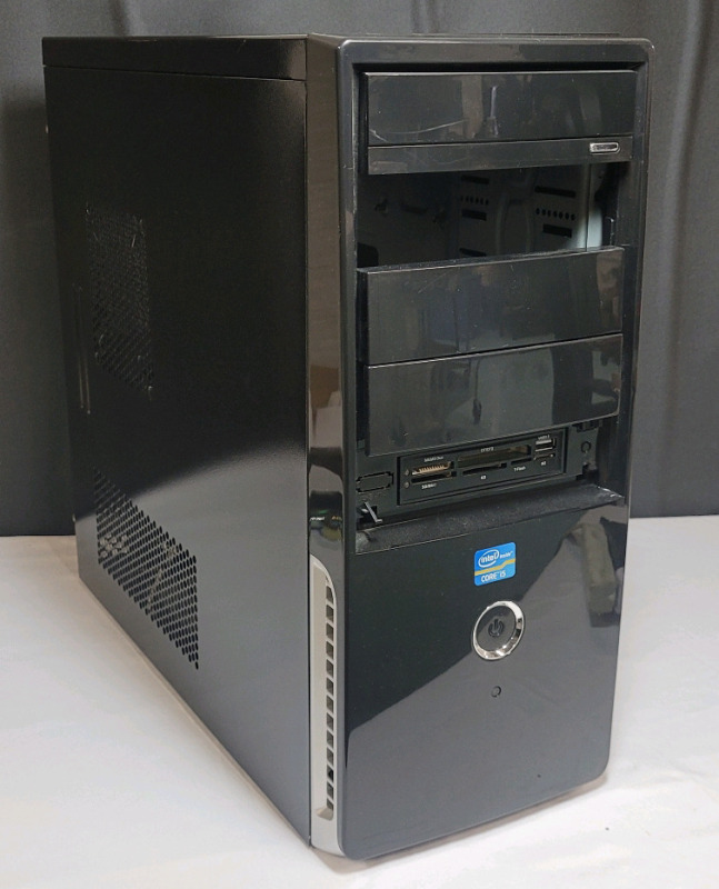 X-K 1 Series ATX Mid-Tower Computer Case . Measures 7"×16"×17"