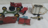 Various Metal Diecast Miniature tractor & Trailer Accessories - 2