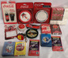 Large Coca Cola Collectibles - New & Not New Mugs, Coasters, Cards, Milk Caps ++ - 3