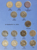 1922 - 1963 Canadian 5 Cent Nickels in Blue Book . All Slots have Correct Year . 47 Nickels - 4