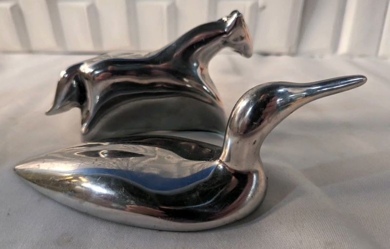 Hoselton Loon and Horse Sculpture.