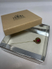 10K Head Claw Set Red Stone Stick Pin Vintage Altered Pin - 6