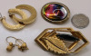 Gold Tone Jewelry - Necklaces, Earrings & Brooches - 3