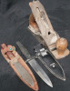 Tool Lot : Fulton 22 Wood Plane , Hammer , Two 16ft. Measuring Tapes , Oil Trigger Pump & 2 Belt Knives - 2