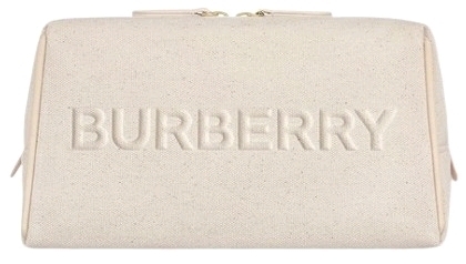 New BURBERRY Makeup / Toiletry Bag | Measures 11" x 3" x 5"