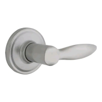 12 New Weiser by Kwikset Galiano Reversible Half Dummy Lever Pull Handles. Satin Nickel Finish. <br/>