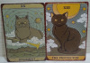 2 New Metal Tin Sign 12x8" Xx Judgment Cat XIII The Protector Cat