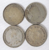 19?? - 1949 Canadian Silver 10 Cent Dime Lot . 19?? Queen Victoria , 1903 , 1936 & 1949 - 2