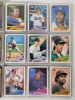 1959 , 1960 & 1971 - 1991 Topps MLB Baseball Trading Card Singles . 108 Cards , No Doubles - 5