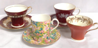 Teacups & Saucers AYNSLEY & ROYAL ALBERT