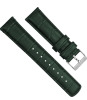 New | Barton Aligator Grain 23mm Quick Release Watch Band | Colour: Forest Green