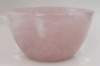 Madagascan Rose Quartz Bowl , measures 2 1/4" tall & 4 3/16" diameter . A gemstone historically known as the 'Gem of Love', - 3