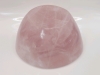 Madagascan Rose Quartz Bowl , measures 2 1/4" tall & 4 3/16" diameter . A gemstone historically known as the 'Gem of Love', - 4