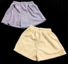 2 New Youth/Ladies Size Medium Cotton Spandex T-Shirt Material Shorts - 2