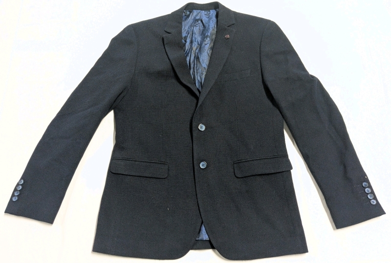 Fantastic Men's Size 40 GRAFTON Blazer w Stellar Skull Lining