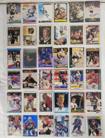 NHL Hockey Stars Trading Card Singles . Wayne Gretzky , Mario Lemieux , Patrick Roy & Brett Hull . 36 Cards