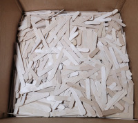 MedPro Wooden Tongue Depressors , 1200 Loose Depressors in Box - New