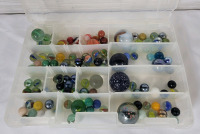115+ Assorted Marbles . Various Sizes & Patterns