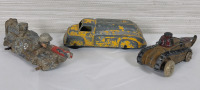 Vintage Barclay & TootsieToy Toy Cars and Military Vehicles . See Photos for measurements
