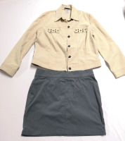 Ladies Columbia Skort sz Lg & Vanity Fair Jacket sz 12