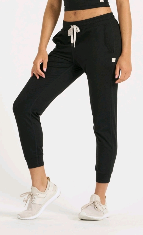 New VUORI Performance Jogger (Black Heather) Size: Small