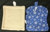 6 New Winter / Christmas-Themed Kitchen Gear: Dish Towels, Pot Holder & Trivet | Trivet Measures 7.5" x 8" - 2