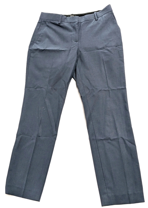 Ladies Size 4 | THEORY Treka 2 Betoken Virgin Wool Trousers / Dress Pants