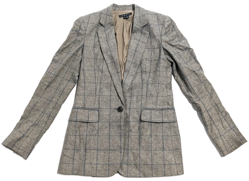 Ladies Size 0 | THEORY Trean Wool Blend Blazer | Model: E0801105
