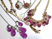 6 Assorted Necklaces in Gold & Silver Tones | Up to 24" Long