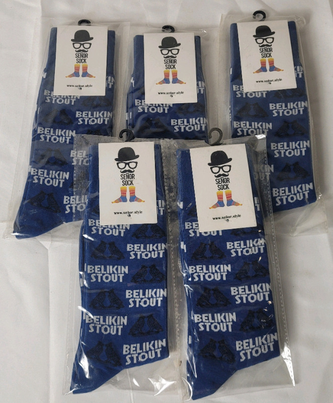 New - 5prs. Senor Sock Belikin Stout Socks .