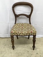 Victorian Mahogany Parlor Chair