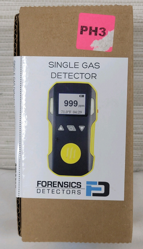 New , Sealed - FD Forensics Detectors Single Gas Detector