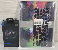 New - Extreme Gaming X-Box One Dual Controller Charging Dock & 13" - 17" MAC Book Cover w/Keypad Cover