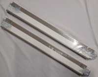 New , Sealed - Two (2) 28"&times;72" White & Beige Window Blinds .