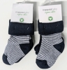 8 New Pairs Size 0-3 Months | Noppies Baby Organic Cotton Baby Socks | 2 Packs of 2 Pairs Each (8 Pairs Total) - 2