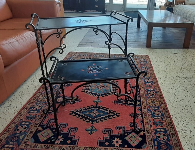 Wrought Iron Nesting Tables