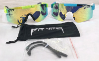 2 New 6 Inch Pit Vipers, Includes String Bag and Replacement Handles