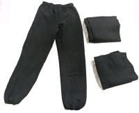 3 New Men's Size Small | Heavy Duty Gildan Classic Drawstring Joggers | Streamlined Pocketless Design